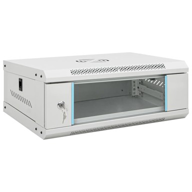 Mrežni ormar 4U IP20, 19", zidni, bijeli